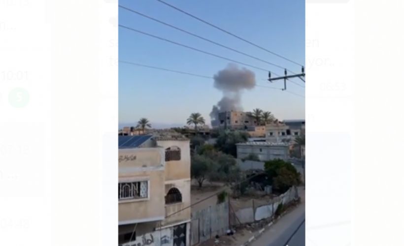 Filistin'de arife sabahı İsrail saldırısının ardından tekbir sesleri