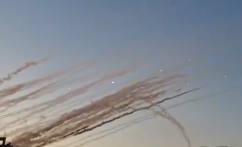 Filistin'den İsrail'e roket yağmuru!