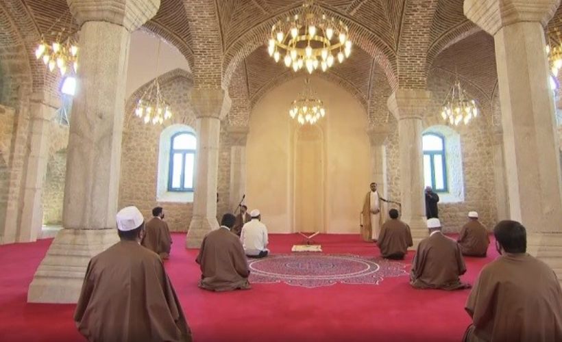 Karabağ'ın sembol şehri Şuşa'da 29 yıl sonra ilk bayram namazı kılındı