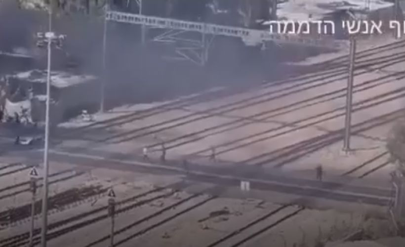 Filistinlilerden Lod şehrinde demiryolu hattına operasyon