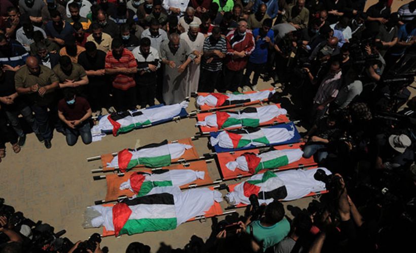 İsrail'in hava saldırısında aynı aileden 10 kişi katledildi