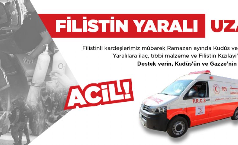 Kızılay Filistin özel yayınıyla çarpıcı bilgiler aktaracak