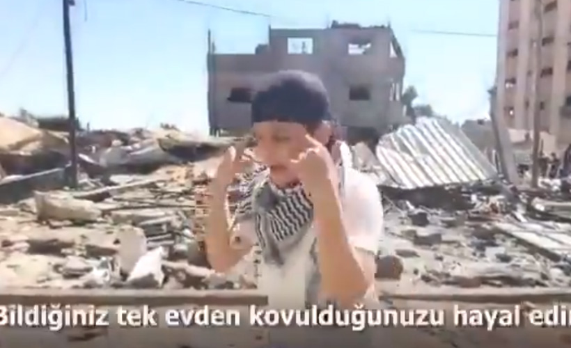 Filistinli çocuk yaşadığı acıları rap şarkı ile dünyaya haykırdı