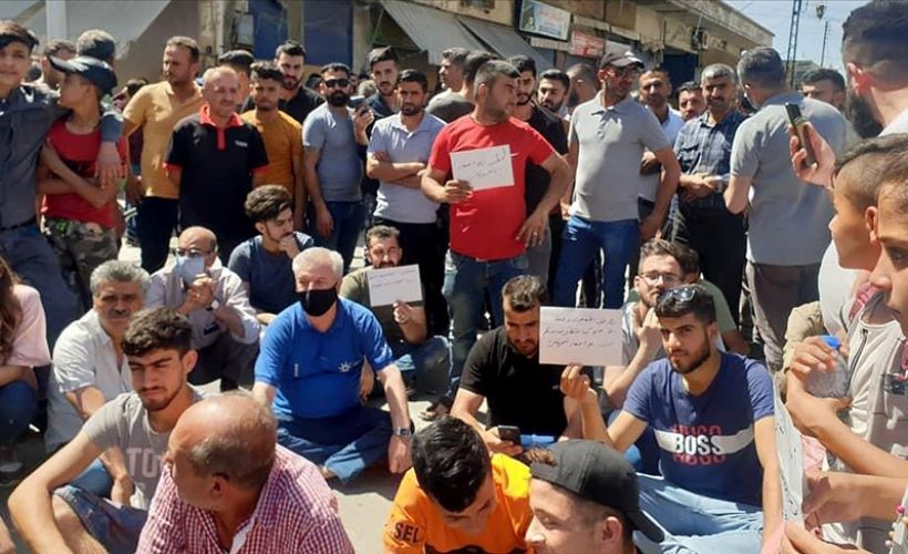 Suriye'de halk PKK'ya isyan etti, ölü ve yaralılar var