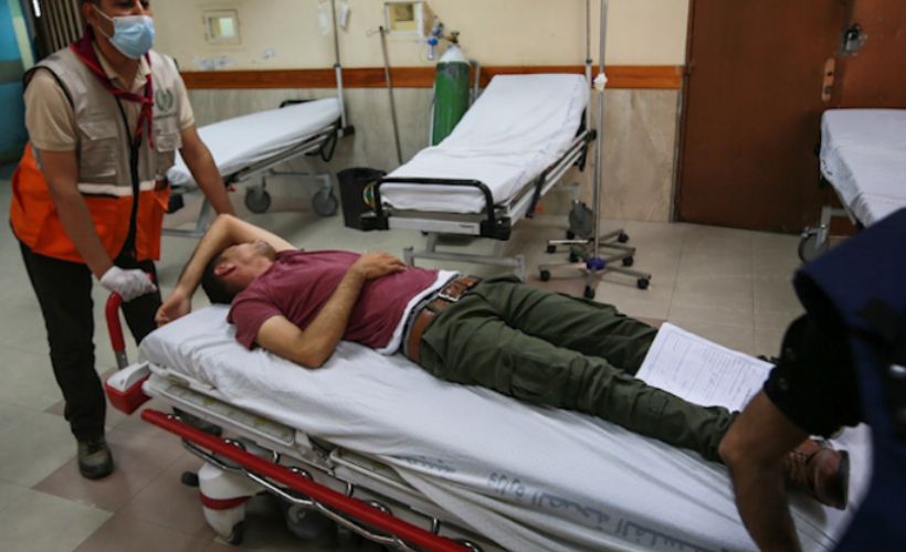 AA kameramanı Muhammed Dahlan İsrail'in Gazze'ye düzenlediği saldırıda yaralandı