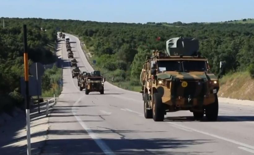 Mehmetçik, NATO Tatbikatı'na katılmak üzere Bulgaristan'a geçiş yaptı