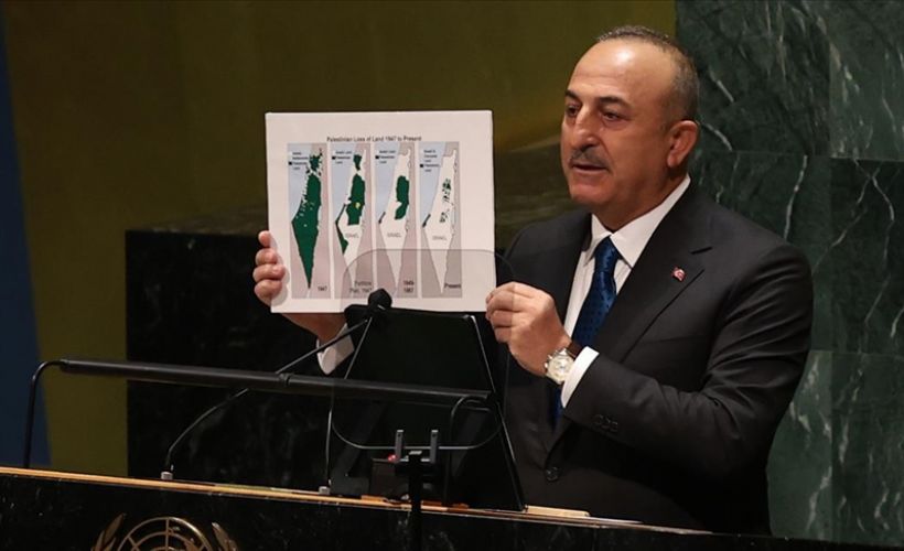 Çavuşoğlu: 'Bu saldırgan eylemler bir savaş suçu teşkil etmektedir'