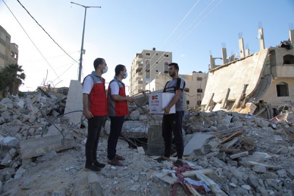 Sadakataşı'ndan Gazze'ye gıda yardımı