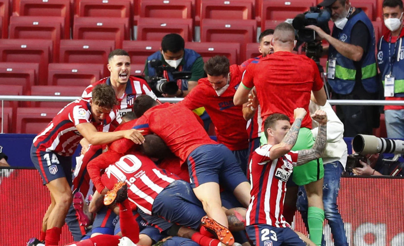 LaLiga'da şampiyonluk kupası Atletico Madrid'in