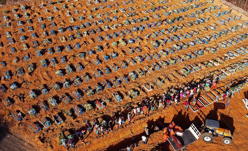 Latin Amerika'da koronadan ölenlerin sayısı 1 milyonu geçti