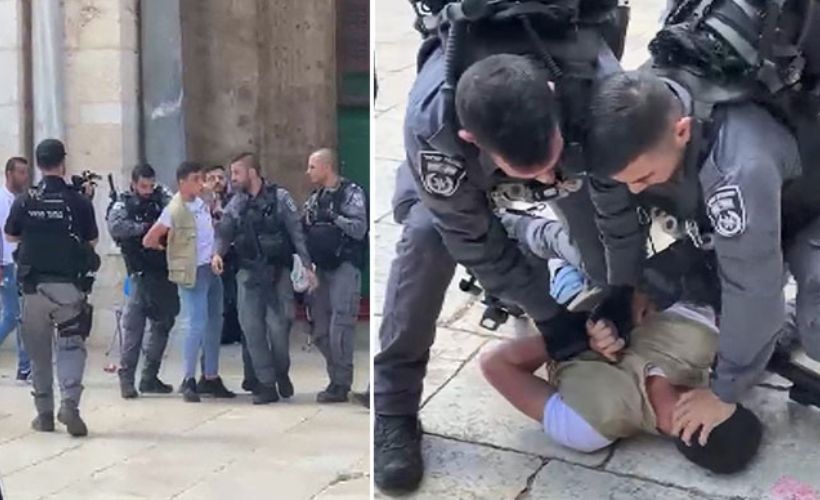 Mescid-i Aksa’ya baskın!.. Batı Şeria'da 23 Filistinli gözaltına alındı