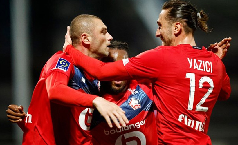 Fransa'da şampiyonluk kupasını Lille kazandı