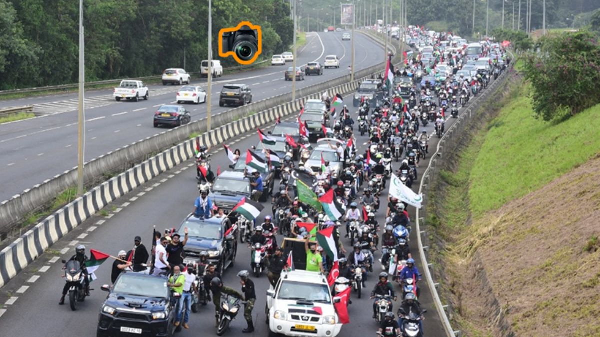 Morityuslu Müslümanlardan Filistinlilere destek