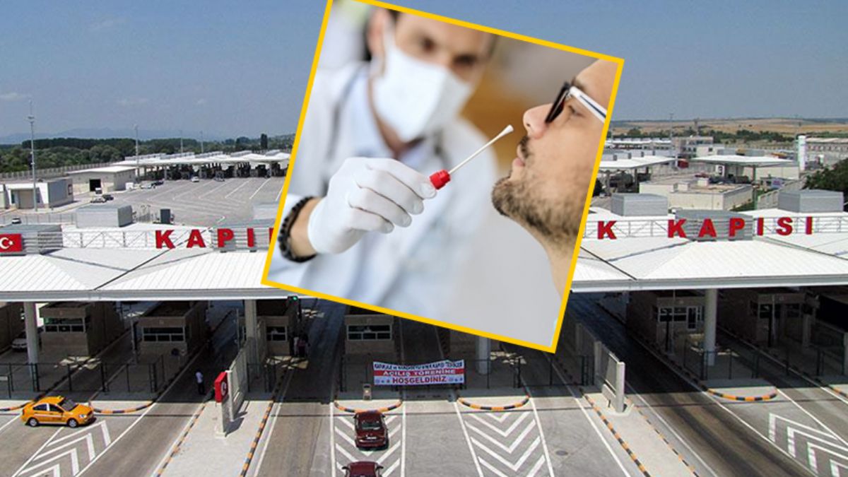 Kapıkule'den girişlerde PCR testi uygulaması gelecek ay başlayacak