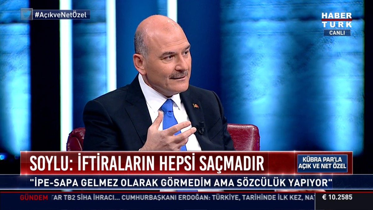 Fatih Altaylı: 'Soylu, Davutoğlu dönemini boş yere örnek vermemiştir herhalde'