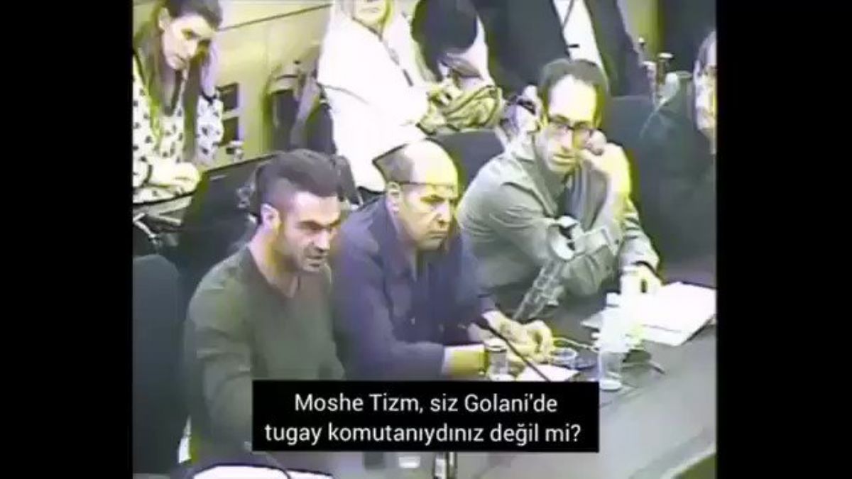 Gazze'de katlettiği sivilleri mahkeme salonunda anlattı