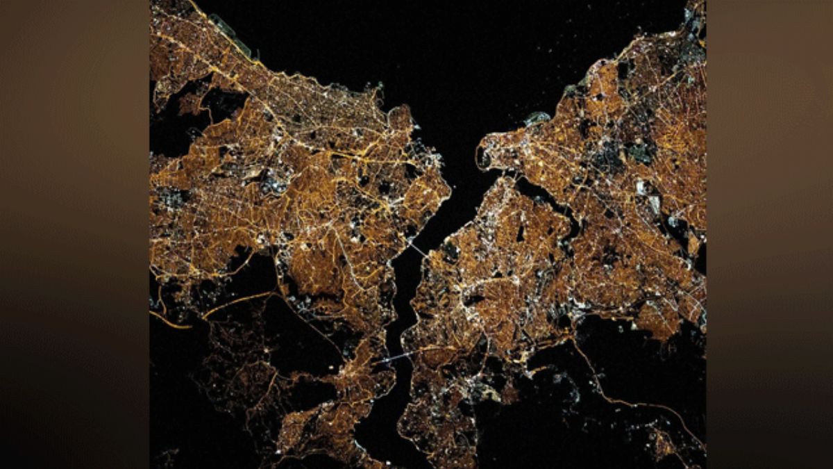NASA’dan İstanbul paylaşımı: Hey İstanbul, parlıyorsun
