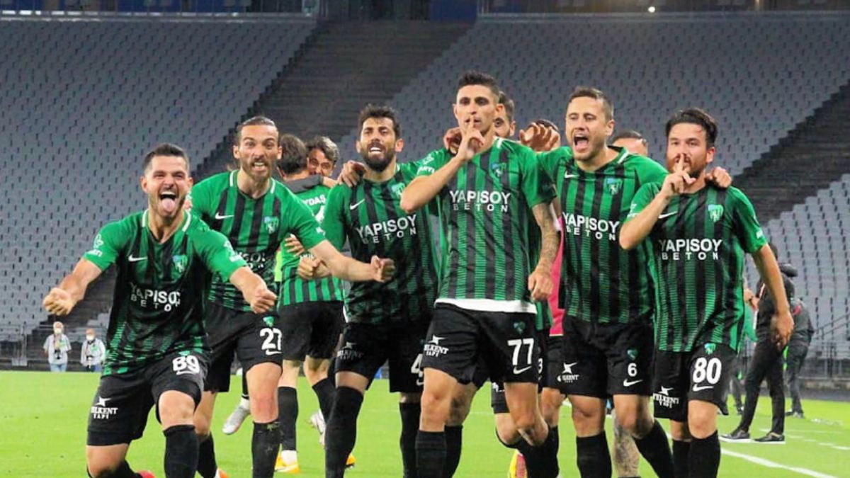 Kocaelispor, TFF 1. Lig'e yükselen üçüncü takım oldu