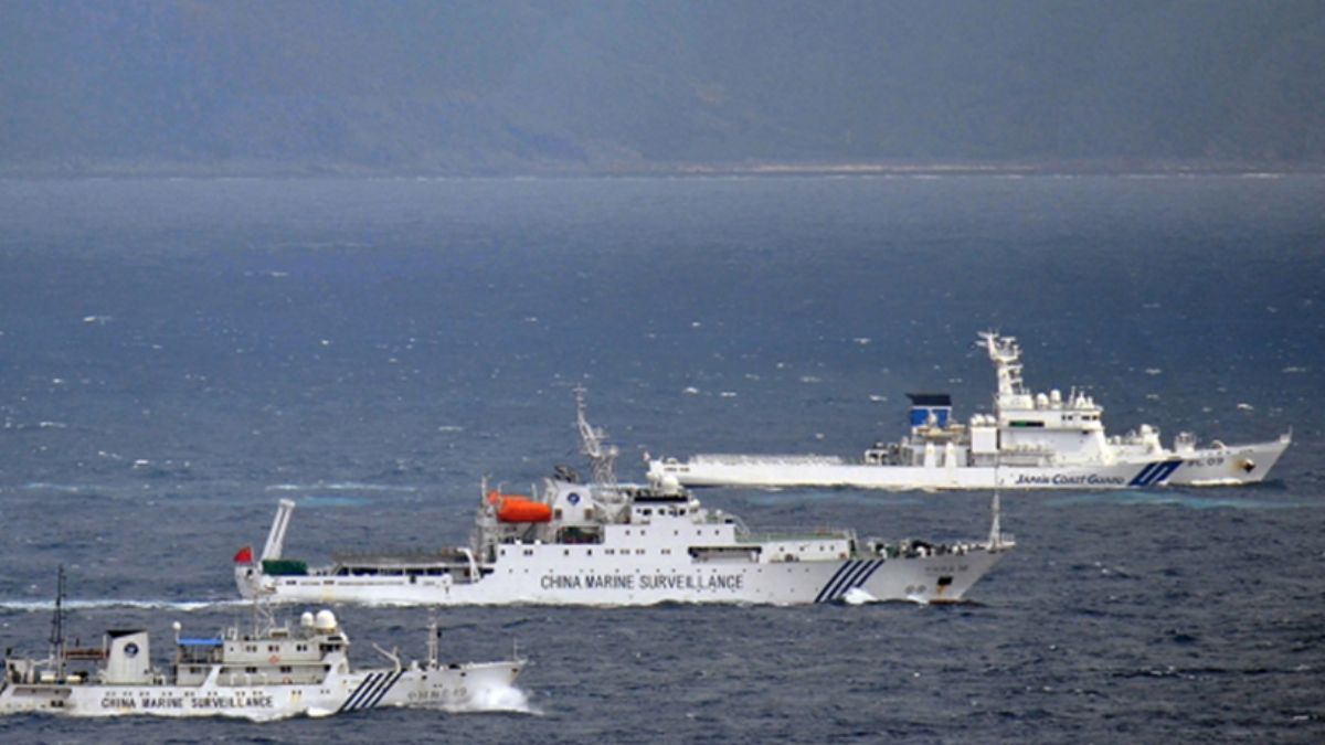 Çin Sahil Güvenlik gemileri Japon kara sularına girdi