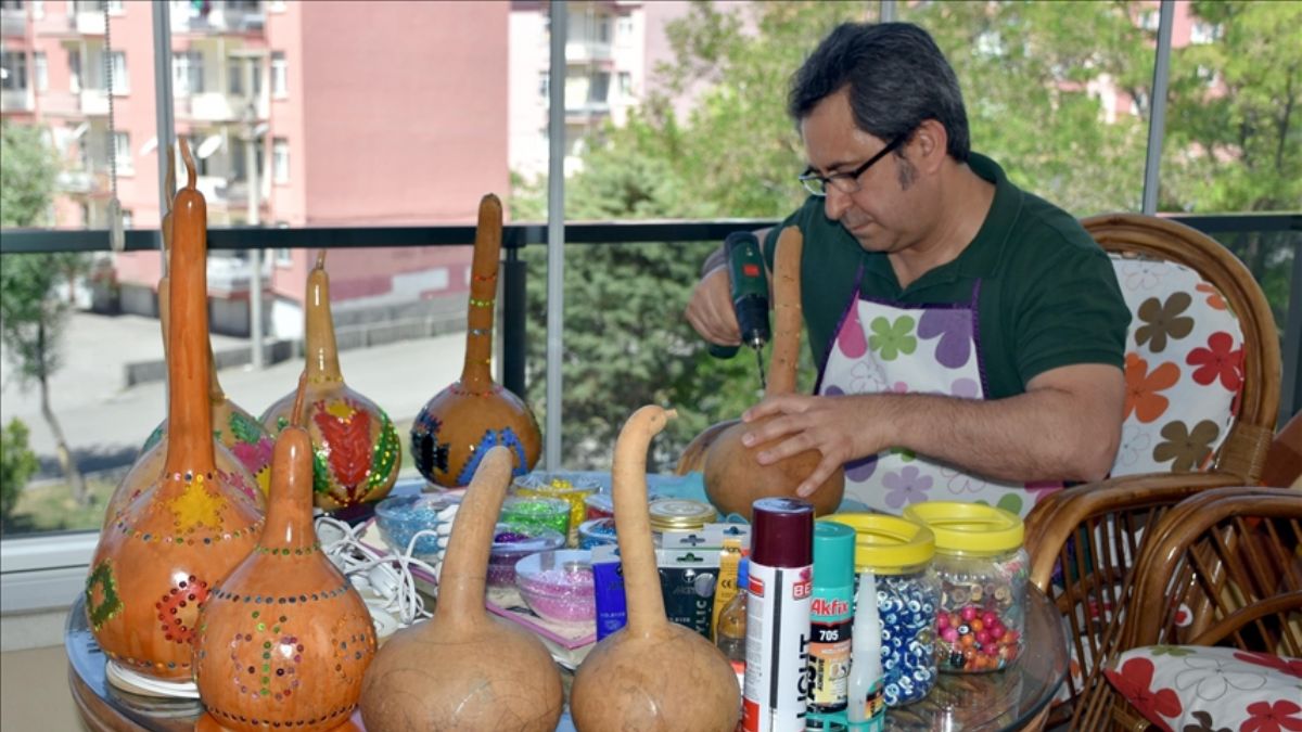 Fizik profesörünün su kabağı sanatı