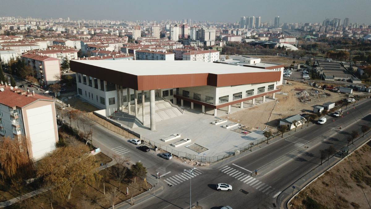 “Çok Amaçlı Salon ve Kültür Merkezi” yapımında sona yaklaşıldı