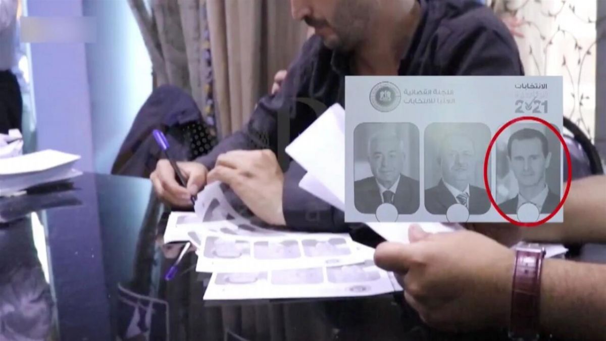 Suriye seçimlerinde Esed nasıl yüzde 95 oy aldı? İşte görüntüler...