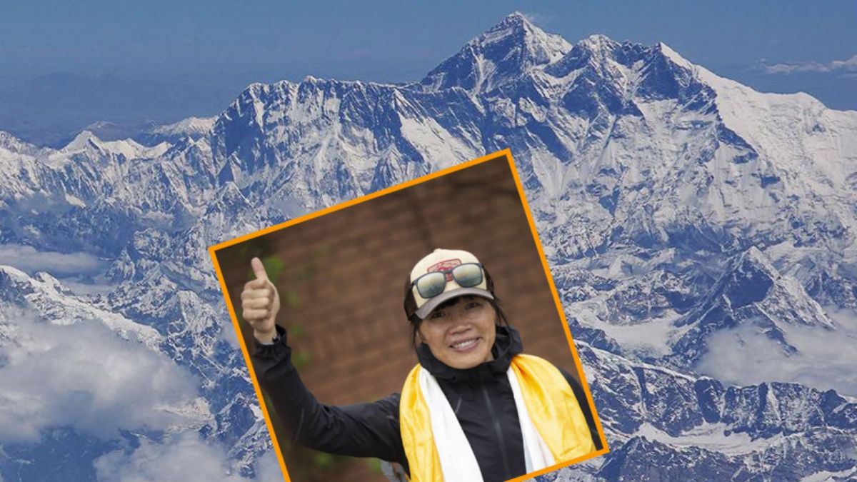 Everest’e en kısa sürede tırmanan kadın