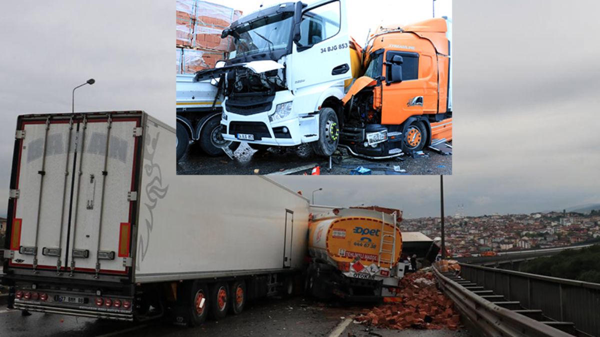 Anadolu Otoyolu'nda zincirleme kaza