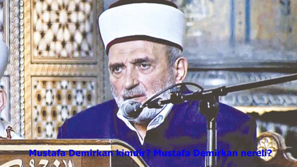 Mustafa Demirkan kimdir? Mustafa Demirkan nereli?