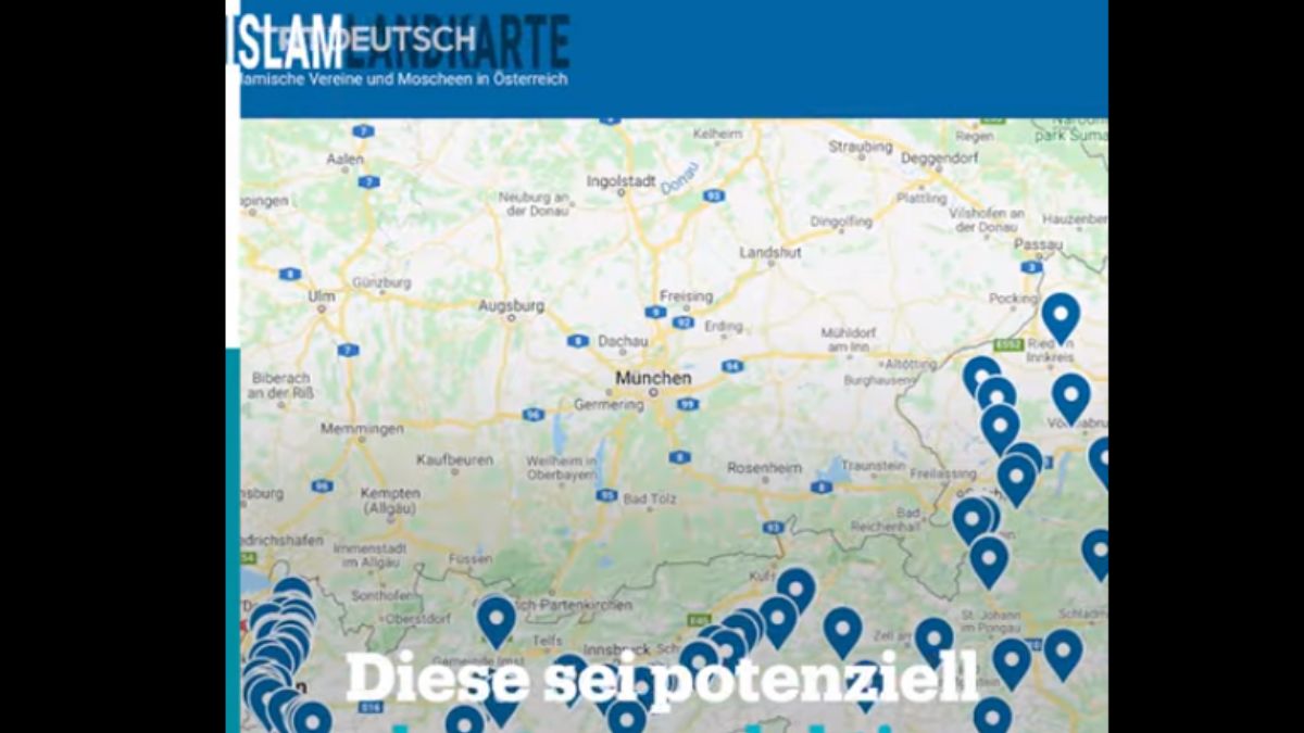 Avusturya'da 'fişleme': 'Bu harita hemen internetten kaldırılmalıdır'