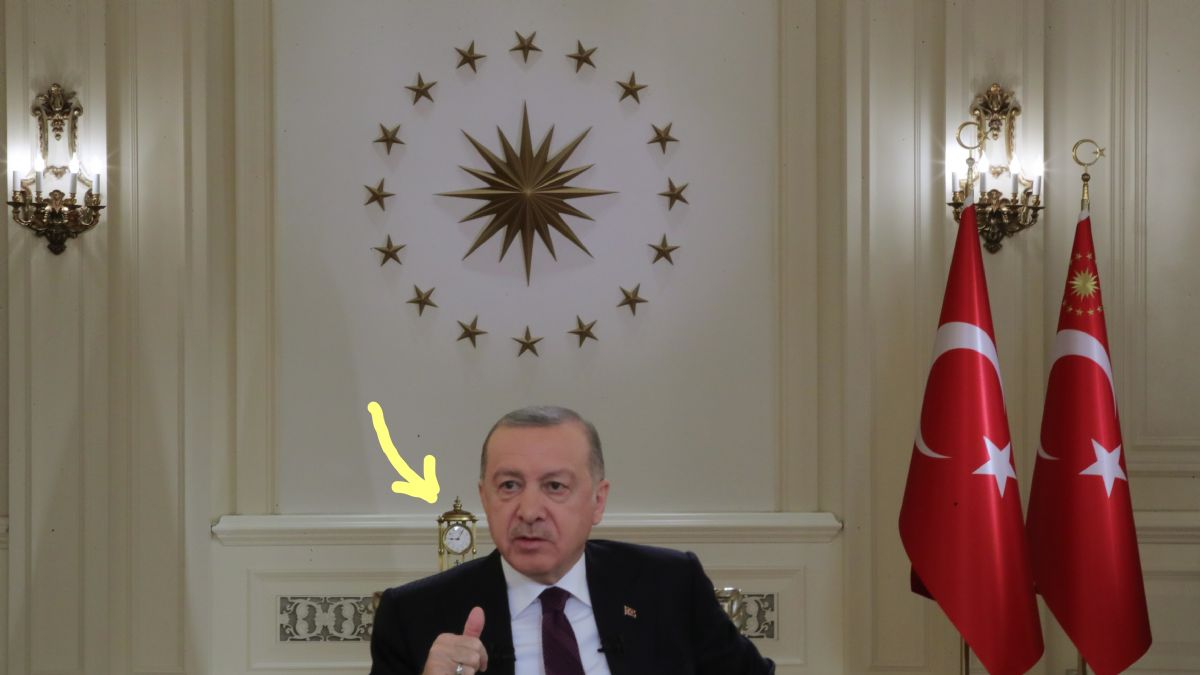 TRT'nin Cumhurbaşkanı Erdoğan yayınında dikkat çeken detay