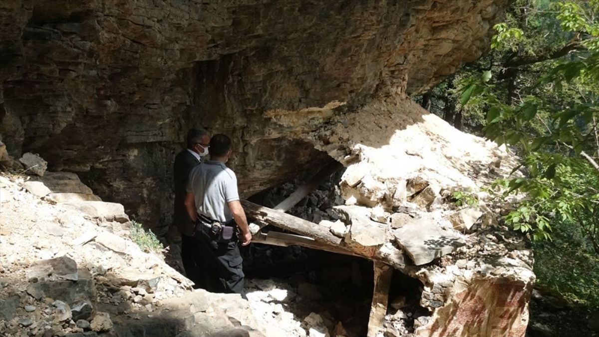 Sümela Manastırı'nın kayalıklarındaki saklı şapel restore edilecek