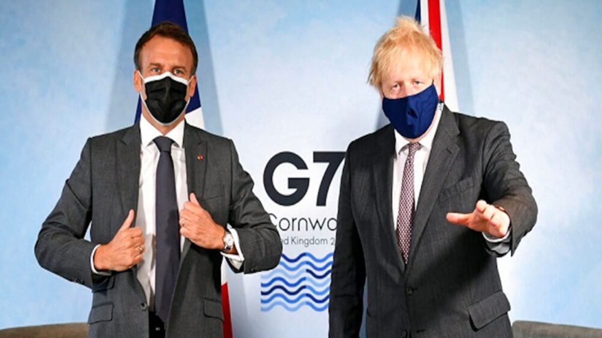 G-7 Zirvesi'nde Johnson ve Macron arasında tartışma