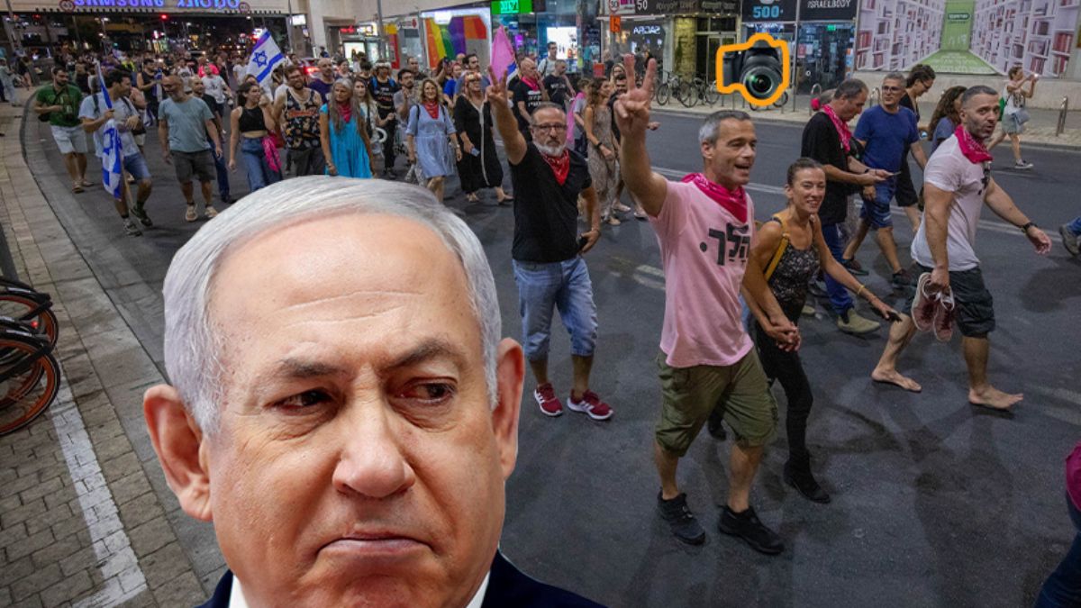 İsrailliler Netanyahu'nun gidişini kutladı