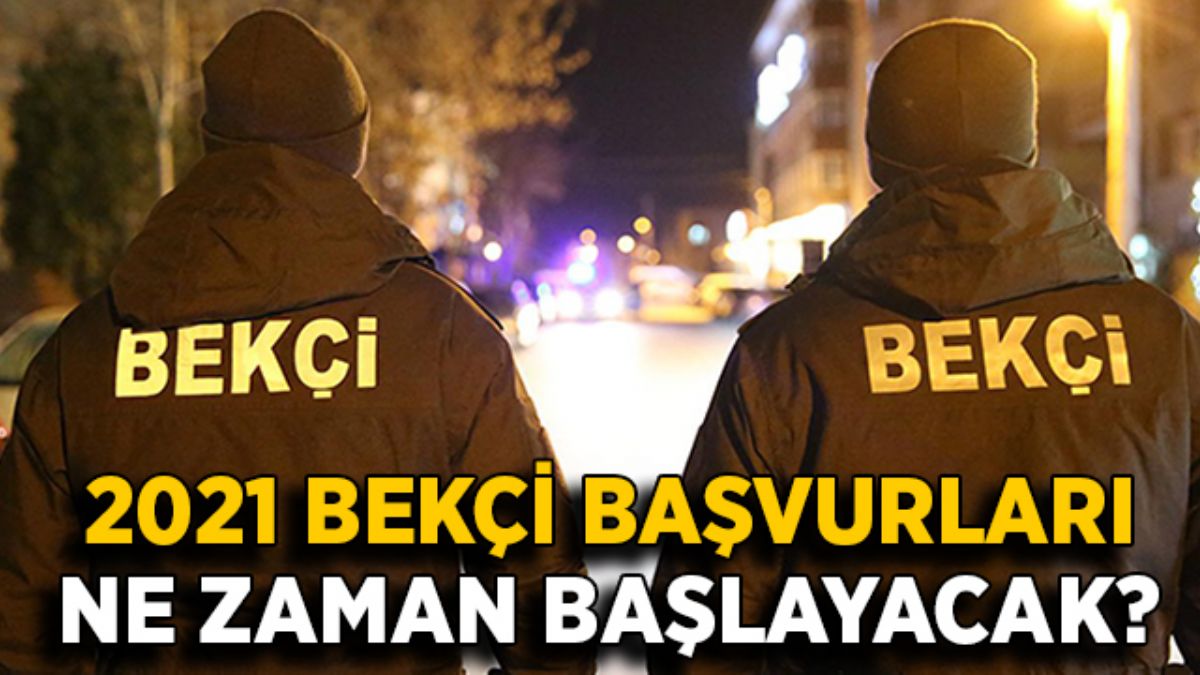 2021 bekçi başvuruları ne zaman başlayacak? Bekçi alımı ne zaman yapılacak? 2021 bekçi maaşları ne kadar?