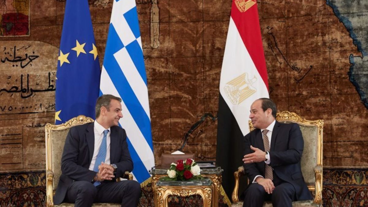 Miçotakis ile Sisi bir araya geldi: Türkiye de gündemdeydi