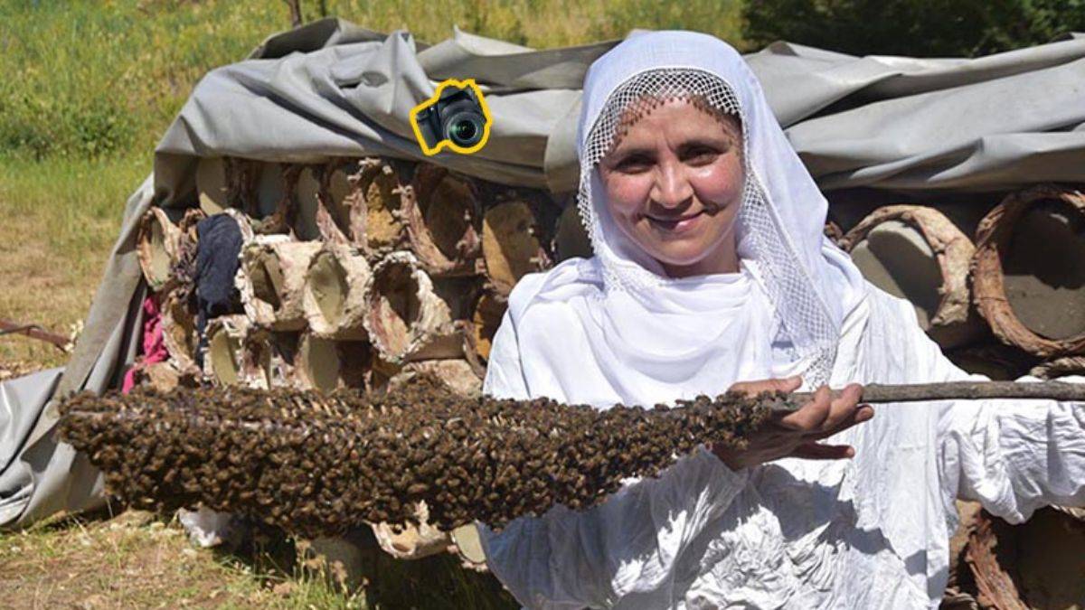 5 çocuk annesi, 40 kovanı 5 yılda 600 kovana çıkardı