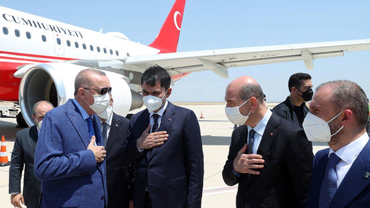 Cumhurbaşkanı Erdoğan Hatay'da