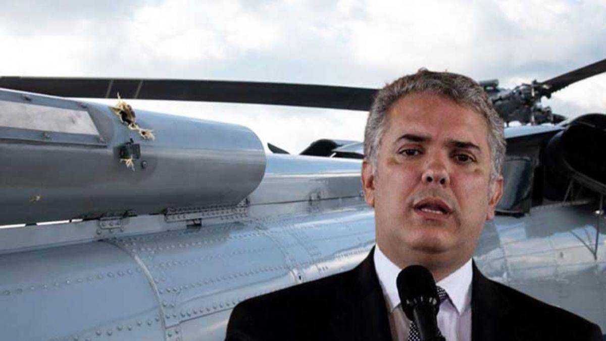 Kolombiya Devlet Başkanı'nın helikopterine ateş açıldı