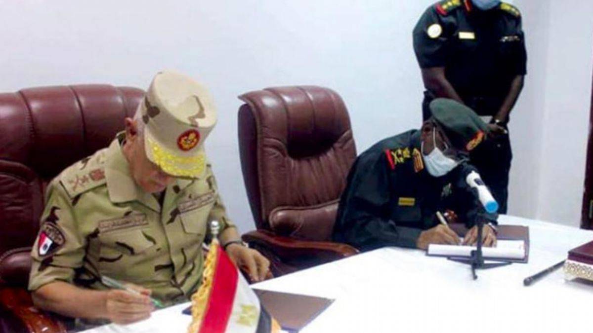 Sudan ve Mısır orduları mutabakat zaptı imzaladı