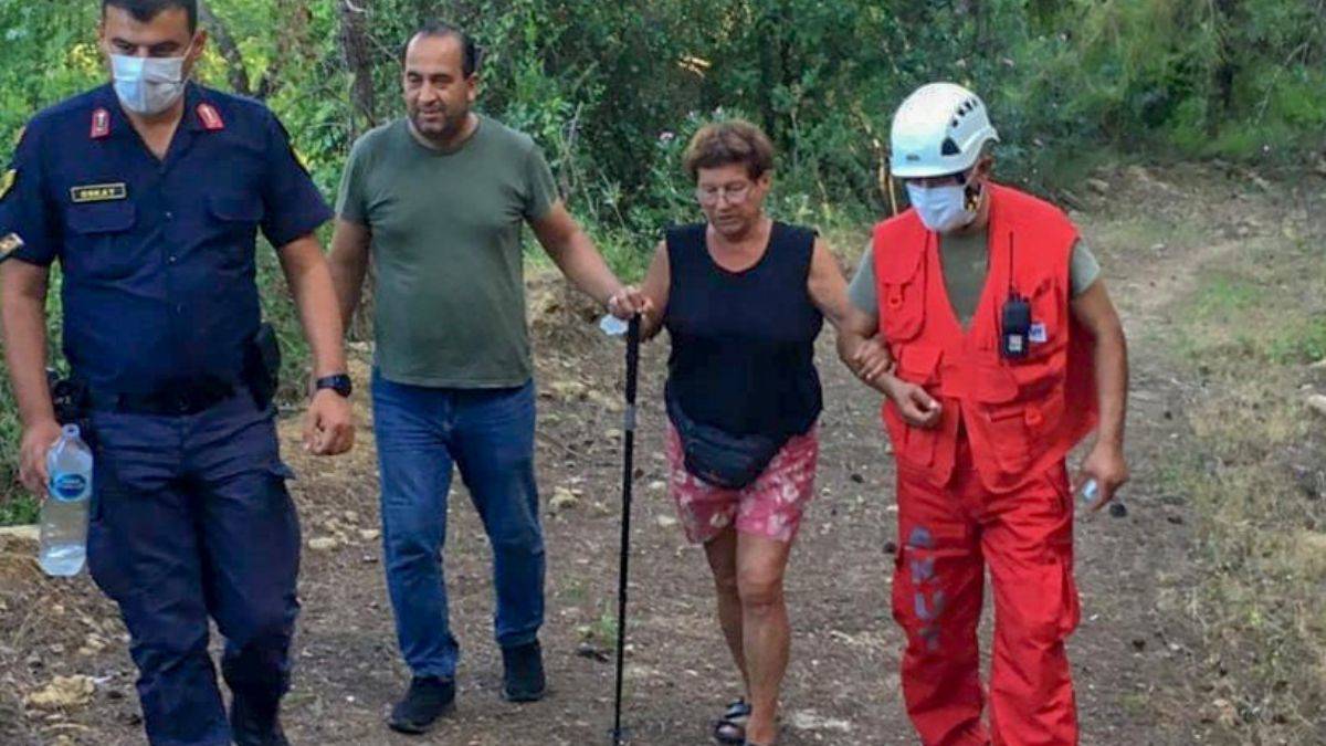 Antalya'da Kurşunlu Şelalesi'nde kaybolan iki Alman turist bulundu