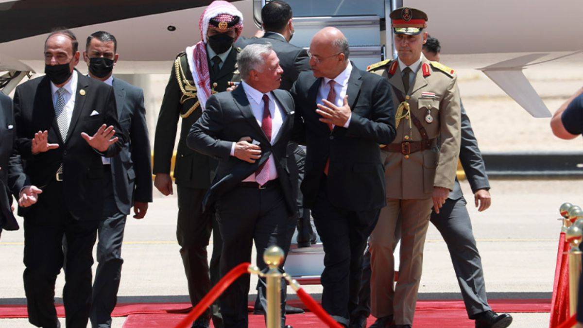 Ürdün Kralı 2. Abdullah Bağdat’ta