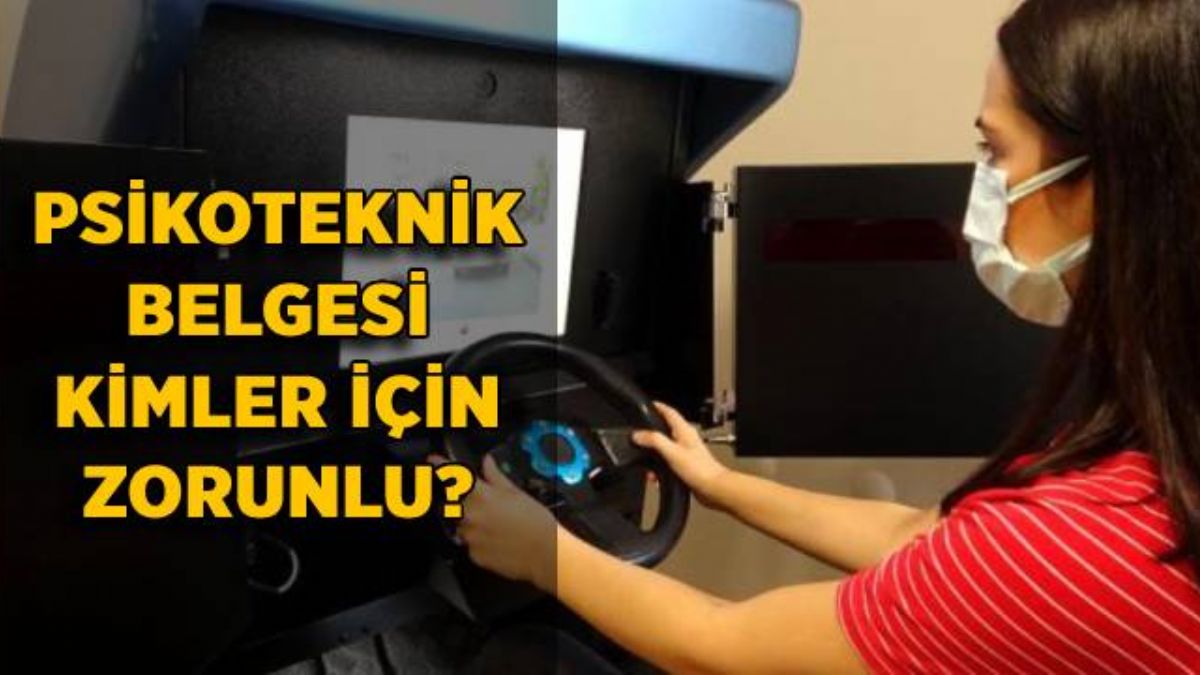Hafif ticari araçlar için Psikoteknik belgesi zorunlu mu? Doblo Caddy şoförleri psikotenkik raporu alması zorunlu mu?
