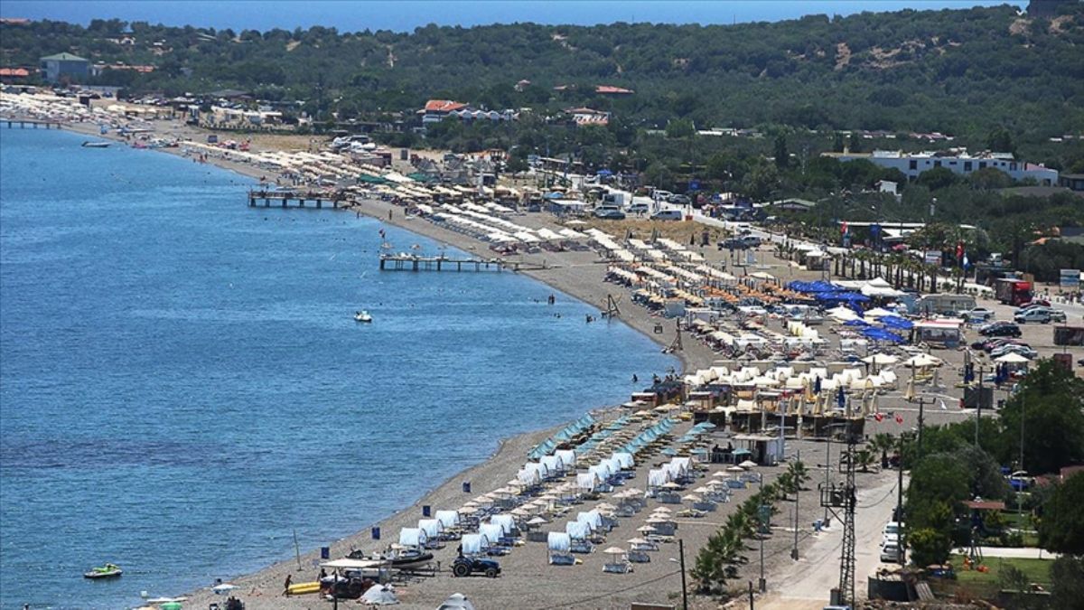 Çanakkale'de son 92 yılın en sıcak haziran ayı günü yaşandı