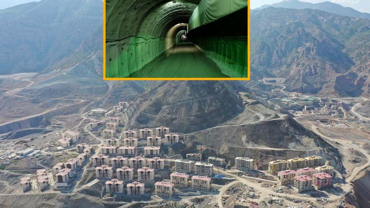 Yusufeli'nin yeni yerleşim yerine 40 tünelle ulaşılacak