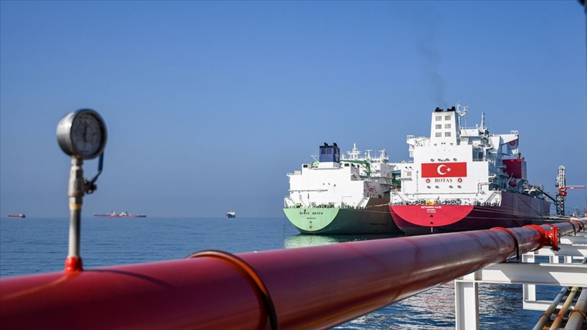 Ertuğrul Gazi'ye ilk sıvı doğal gaz nakli başladı