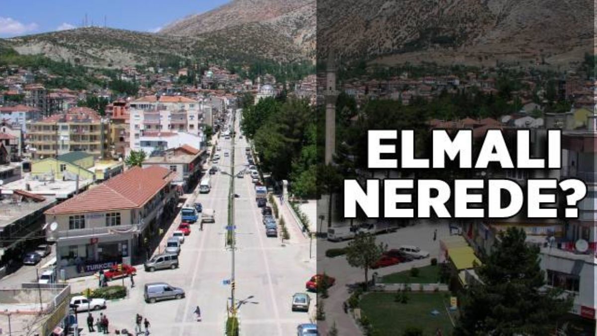 Elmalı nerede? Elmalı hangi ile bağlı?