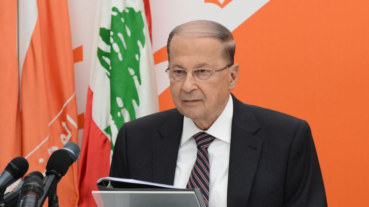 Lübnan lideri Avn'dan ''protesto'' açıklaması: İfade özgürlüğü kaosa dönüşmemeli
