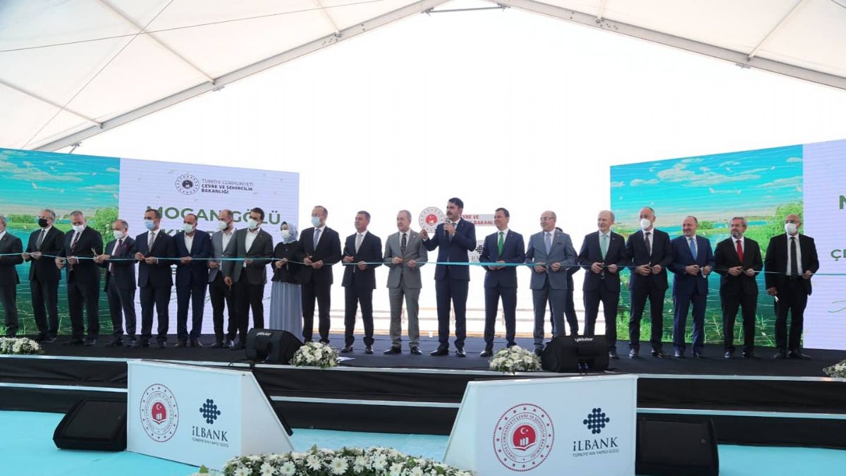 Gölbaşı Mogan Gölü'nde 1.8 km'lik Bisiklet Yolu