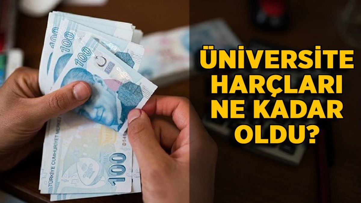 2021-2022 üniversite harçları ne kadar oldu? Üniversite katkı payı kaç para oldu?